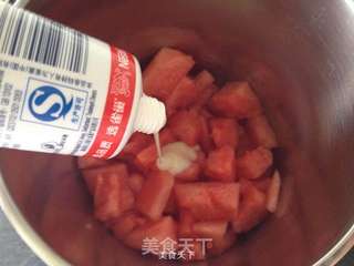 西瓜汁的做法步骤:3