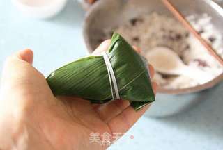 甜蜜的红豆蜜枣粽的做法步骤:12
