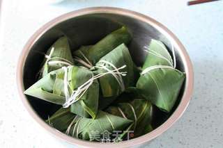 甜蜜的红豆蜜枣粽的做法步骤:13