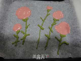 康乃馨蛋糕卷的做法步骤:13