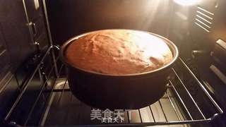葡萄干戚风蛋糕的做法步骤:16