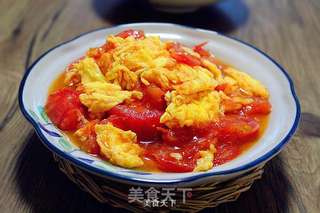 西红柿炒鸡蛋的做法步骤:6