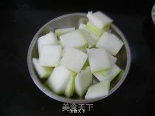 河虾紫菜冬瓜汤的做法步骤:3