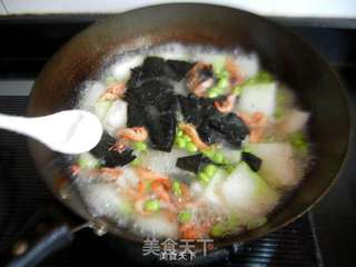 河虾紫菜冬瓜汤的做法步骤:12