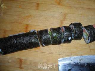 紫菜包饭的做法步骤:6
