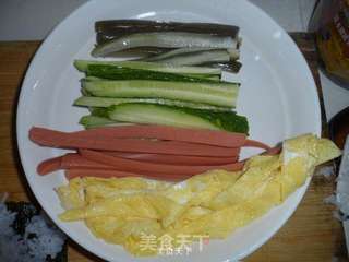 紫菜包饭的做法步骤:2