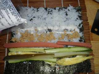 紫菜包饭的做法步骤:4