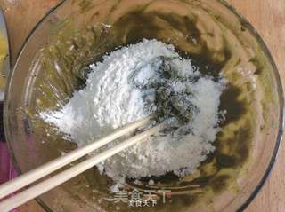 抹茶曲奇的做法步骤:8
