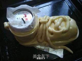 大头靴子面包的做法步骤:17