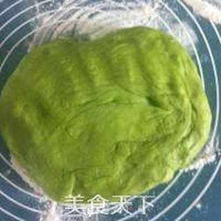 抹茶红豆吐司的做法步骤:5