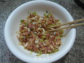 大葱猪肉馅饺子的做法步骤:9