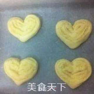心形椰蓉面包的做法步骤:18