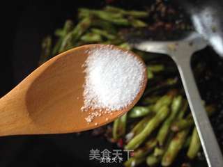 干煸四季豆的做法步骤:12