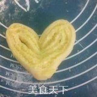 心形椰蓉面包的做法步骤:17