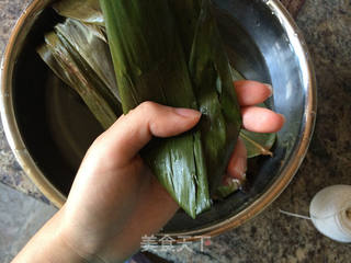 抹茶红豆水晶粽的做法步骤:8