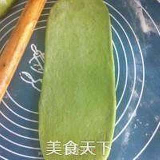 抹茶红豆吐司的做法步骤:7