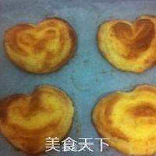 心形椰蓉面包的做法步骤:20