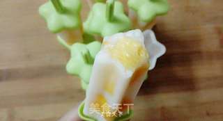 椰汁芒果冰棒的做法步骤:4