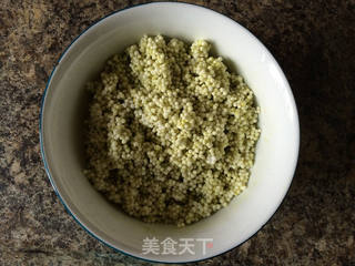 抹茶红豆水晶粽的做法步骤:2