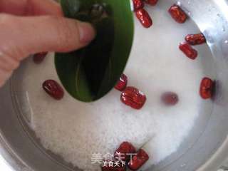 迷你红枣粽子的做法步骤:4