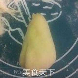 心形椰蓉面包的做法步骤:15