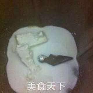 抹茶红豆吐司的做法步骤:2