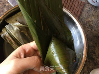 抹茶红豆水晶粽的做法步骤:9
