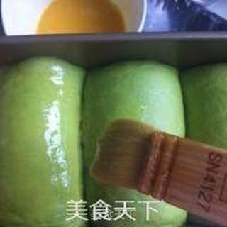抹茶红豆吐司的做法步骤:12