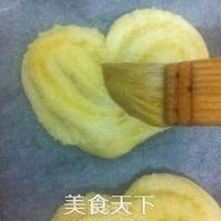 心形椰蓉面包的做法步骤:19