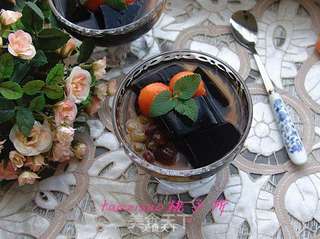 蜜豆龟苓膏的做法步骤:6