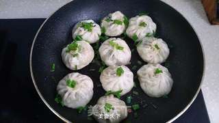 生煎包的做法步骤:12