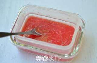 牛奶西瓜布丁的做法步骤:8