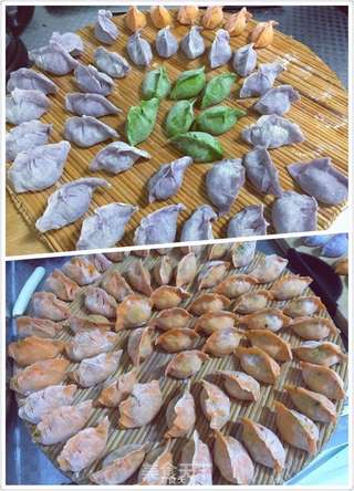彩色饺子的做法步骤:5