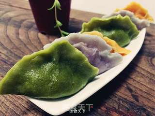 彩色饺子的做法步骤:6