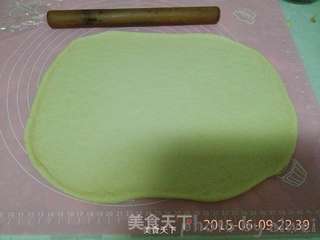 海苔肉松面包卷的做法步骤:5