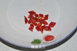 肉末榄菜炒蚕豆的做法步骤:3