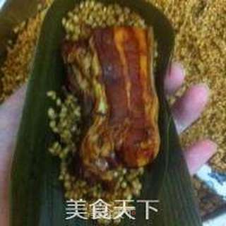 蛋黄肉粽的做法步骤:13