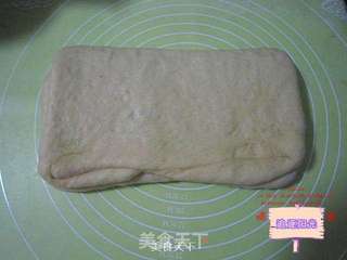 豆沙辫子土司的做法步骤:4