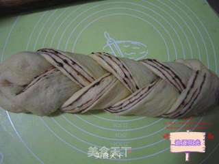 豆沙辫子土司的做法步骤:6