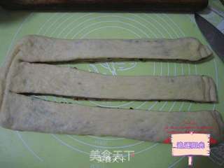豆沙辫子土司的做法步骤:5