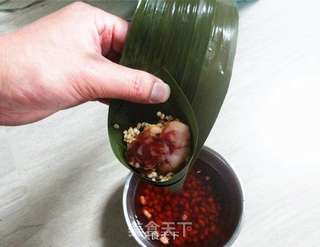 浓香味的腊肠粽的做法步骤:5
