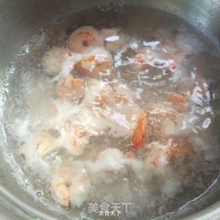 黄油鲜虾球蝴蝶面的做法步骤:6