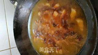 鸡枞菌烧肉的做法步骤:5