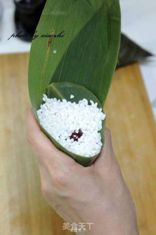 蜜枣粽子的做法步骤:6