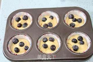 百利甜蓝莓muffin的做法步骤:8