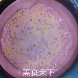 树莓慕斯蛋糕( 泡澡娃娃版)的做法步骤:12