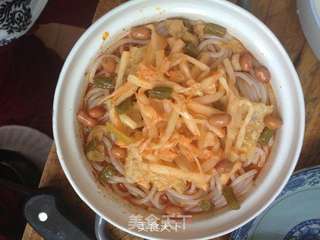 酸酸辣辣真美味-松茸螺蛳粉的做法步骤:12