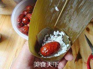 粽情端午---【红枣粽子】的做法步骤:3