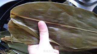 红枣红豆糯米粽的做法步骤:4