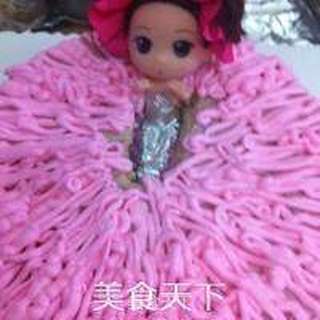 树莓慕斯蛋糕( 泡澡娃娃版)的做法步骤:18